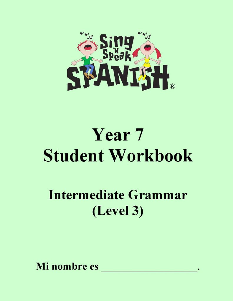 Support Materials Sing 'n Speak Spanish Spanish classes in San Diego, CA